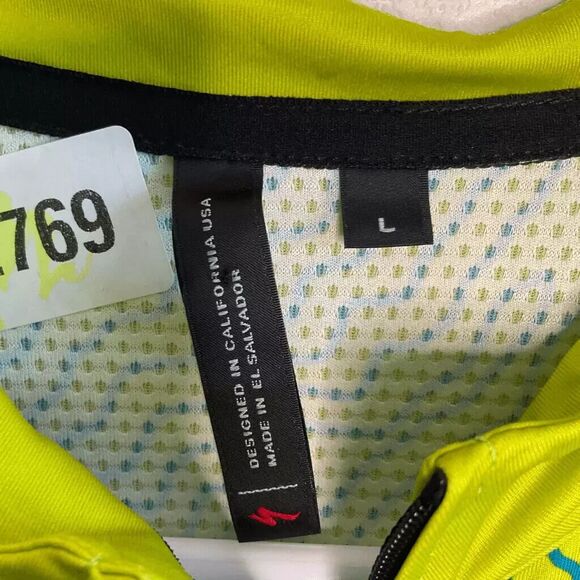 Polaris RBX 5S Men’s Short Sleeve Full Zip Mock Neck Cycling Jersey Shirt Size L - Picture 2 of 8